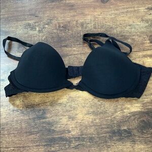 Flirtitude Black Lace Accent Bra